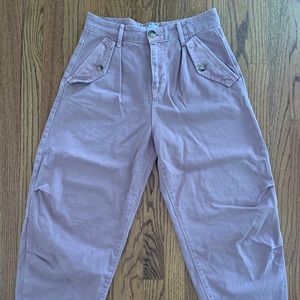 Free People Wide Leg Crop Jeans